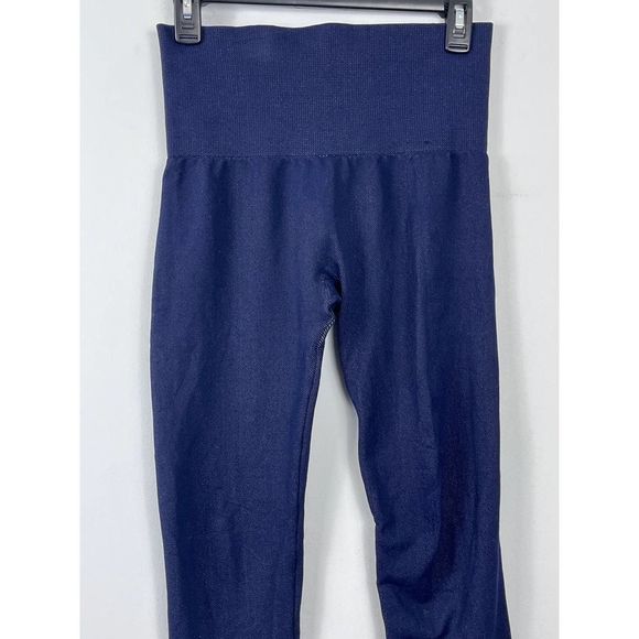 Love Your Assets by Sara Blakely Blue Spanx high rise compression legging Small - Picture 2 of 9